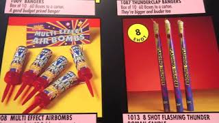 Bright Star Fireworks brochures 1993 1994 [upl. by Mailand878]