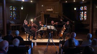 A Dvorak  quintette avec piano no 2 op 81 Quatuor Sine Nomine et Sylviane Deferne piano [upl. by Aicilra165]