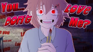 quotBut I LOVE youquot ❤︎ Rejecting Your Yandere Classmate M4A ASMR Hardcore Yandere [upl. by Marilou]