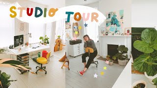 ♥︎ SUPER COOL GREAT ARTIST STUDIO TOUR ♥︎ [upl. by Thom]