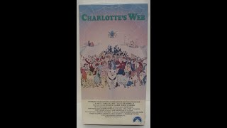 Opening and Closing to Charlottes Web VHS 1990 [upl. by Orgel]