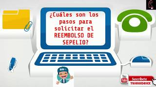 PASOS PARA SOLICITAR EL REEMBOLSO DE SEPELIO  SIS [upl. by Nadruoj952]