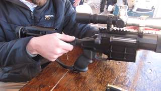 SHOT Show 2014  Caracal CS 308 Rifle Shooting at Range Day [upl. by Kyl867]