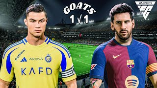 EA FC 25  CRonaldo Vs LMessi😱  AlNassr Vs FC Barcelona  4KHD Gameplay [upl. by Oleusnoc149]