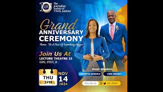 UTech Ja Journalism Societys quot Grand Anniversary Ceremonyquot [upl. by Darahs]