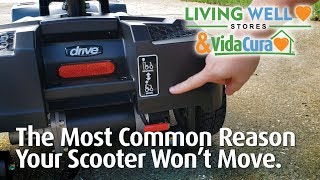 Scooter Tip Why Wont My Scooter Move Watch to Find Out the Most Common Reason Why amp How to Fix it [upl. by Yuzik246]