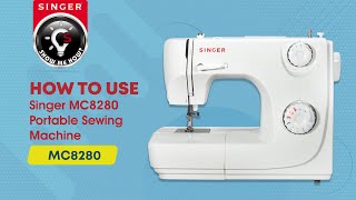 How to use Singer 8280 Portable Sewing Machine [upl. by Eldred177]