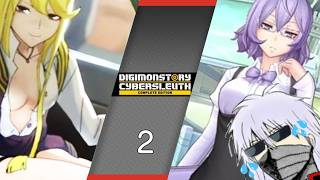 ALL THESE THIRSTY WOMEN  Digimon Story Cyber Sleuth playthrough 2 [upl. by Anaibaf]