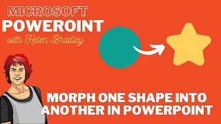 PowerPoint Easy Shape Morph Effect  Quickly Turn One Shape into Another [upl. by Kilbride]