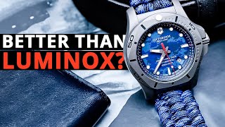 NEW Victorinox INOX Chrono  Better than Luminox Offerings [upl. by Eenaj]