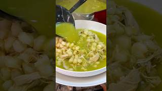 Pozole Verde de Pollo shorts [upl. by Htesil]