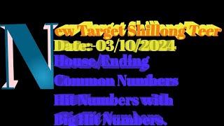 shillong teer target numbers todayDt03102024 [upl. by Odetta244]