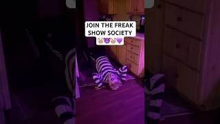 Where’s the freaks at Join the Freak Show Society 🤡😈🤡💜 wwe wrestling funny braywyatt [upl. by Anaili]