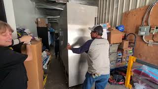 commercial refrigerator removal in Ruidoso [upl. by Publias]