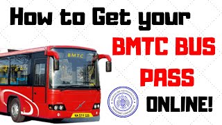 🔴 How to apply for BMTC Bus Pass Online  Get your Bus Pass Online  2020 [upl. by Malvina]