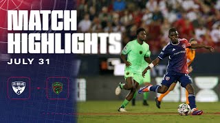 FC Dallas vs FC Juárez Leagues Cup Highlights  July 31 2024 [upl. by Adeline]