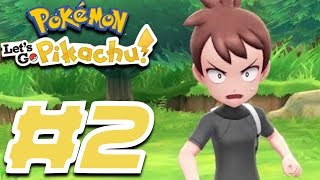 PRIMA LOTTA CONTRO IL NOSTRO RIVALE  Pokemon Lets Go Pikachu ITA 2 [upl. by Mcnamara]