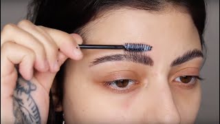 Técnica para sobrancelhas Soap Brows  STEPHANIE SUERO [upl. by Enaillil]