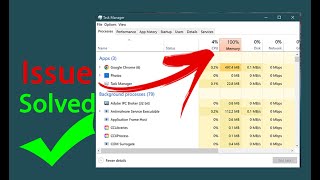 How to fix high Ram Memory usage in Windows 10 Easy Method [upl. by Tiffany]