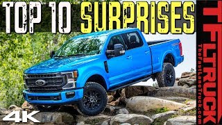 This 2020 Ford Tremor OffRoad Truck Is Hiding These Top 10 Surprising Features [upl. by Tonneson]