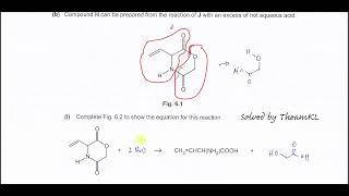 970141MJ23Q6 Cambridge International A Level Chemistry 9701 MayJune 2023 Paper 41 Question 6 [upl. by Ebner]