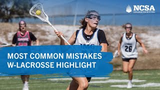 How to Make a Womens Lacrosse Highlight Video Most Common Mistakes [upl. by Nidnarb]