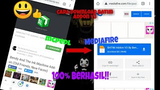 cara download batim addon v3 dari mcpedl ke mediafire  100 BEEHASIL [upl. by Enawtna]