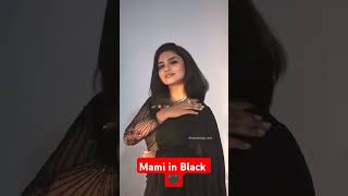 Mamitha Baiju in Black Saree Latest movie updates TamilMalayalamMallu Actress photoshootpremalu [upl. by Ebocaj]