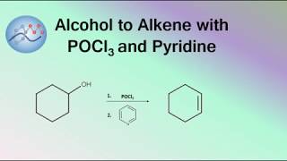 Mechanism For Converting Alcohol To Alkene With POCl3 And Pyridine  Organic Chemistry [upl. by Surazal]