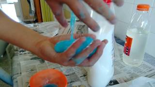 Recette Slime inratable avec 2 ingrédients [upl. by Brooking]