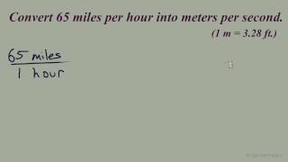 Dimensional Analysis  Three Practice Problems [upl. by Haywood73]