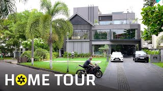 Inside an Ultra Luxury 17000 sq ft Villa in Hyderabad House Tour [upl. by Dasya356]