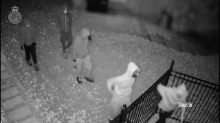 CAUGHT ON CAMERA Markham home invaders armed with hammers steal Ferrari and BMW SUV [upl. by Oigufer]