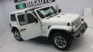 DISAUTO SEMINUEVOS  2020 JEEP WRANGLER UNLIMITED SAHARA 4X4 SOLO 23000 JAMAS JEEPEADA IMPECABLE [upl. by Yasui]