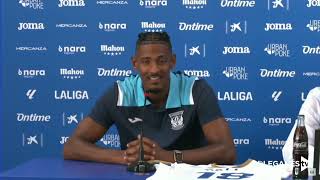 Sébastien Haller unveiled at CD Leganés [upl. by Anyrak]