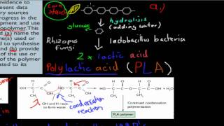 6 Biopolymer  PLA HSC chemistry [upl. by Aivatnohs753]