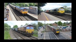 Trains At Narborough Freight amp Passenger 24th May 2016 [upl. by Yma]