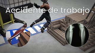 Recreación de accidente de trabajo Simulaciones 3D [upl. by Eineeuq718]