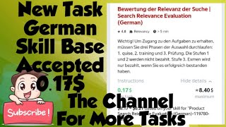 Bewertung der Relevanz der Suche  Search Relevance Evaluation German skill base accepted 017 [upl. by Einiffit919]