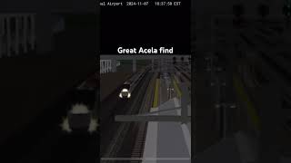 I found an Acela going super fast [upl. by Akenna]