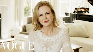 73 Questions With Nicole Kidman  Vogue [upl. by Dnumde]