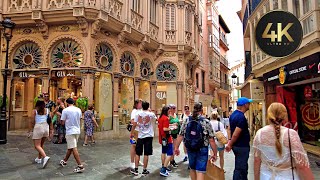 Palma de Mallorca Walking Tour Around The City 4K UHD Summer 2023 [upl. by Teahan216]