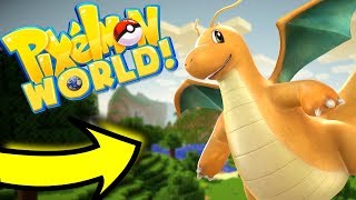 THE VERY FIRST DRAGONITE  Pixelmon World [upl. by Maise585]