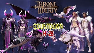 GLOBAL COUNTDOWN H 26 DG DG SANTAI  THRONE AND LIBERTY  THRONE AND LIBERTY [upl. by Pallaten267]