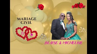 MARIAGE CIVIL BLAISE amp MICHELINE A LYON [upl. by Orella]