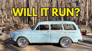 1971 Volkswagen Squareback Revival WILL IT RUN [upl. by Akeirahs]