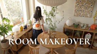 Room Makeover  Cozy Aesthetic Transformation  IKEA amp Marimekko  Pinterest Inspired [upl. by Nipha]