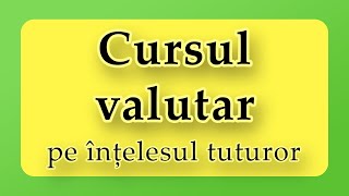 Cursul valutar pe înțelesul tuturor [upl. by Asilla]