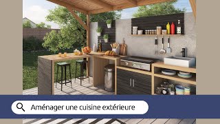 Carnet didées  Aménager une cuisine extérieure [upl. by Hedvig866]