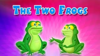 The Two Frogs  English Short Stories For Children  ShortStories  KidsOne [upl. by Ahsemed]